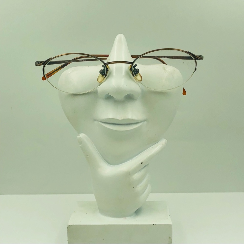 Calvin Klein Oval Glasses Frames